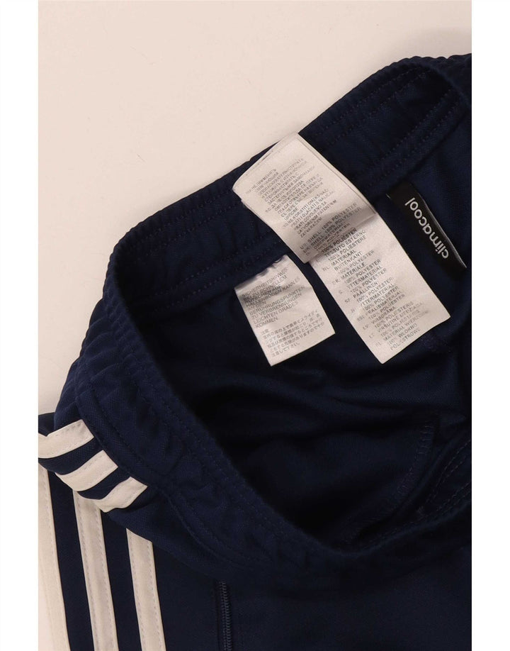 Męskie spodnie dresowe Adidas Climacool XS Granatowy poliester z blokami kolorów