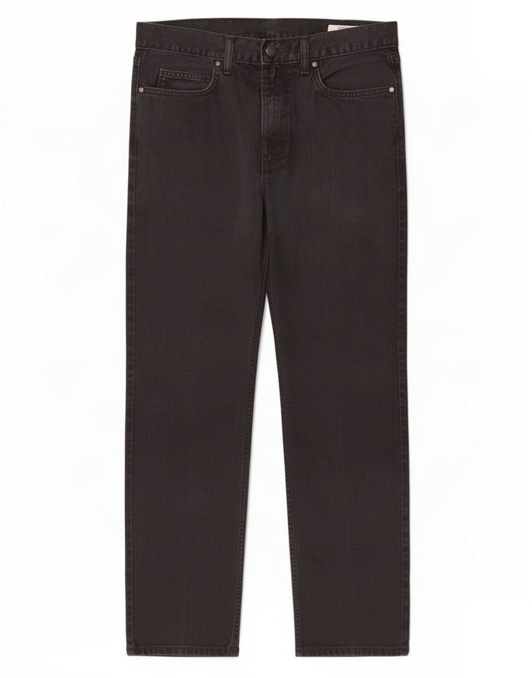 Męskie jeansy Marks & Spencer Regular Straight W34 L29 Czarne bawełniane