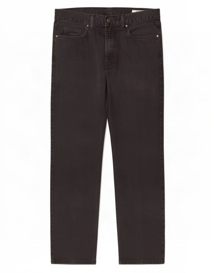 Męskie jeansy Marks & Spencer Regular Straight W34 L29 Czarne bawełniane
