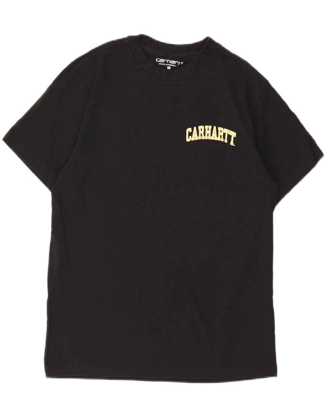 Męska koszulka z grafiką Carhartt, średnia czarna, bawełniana