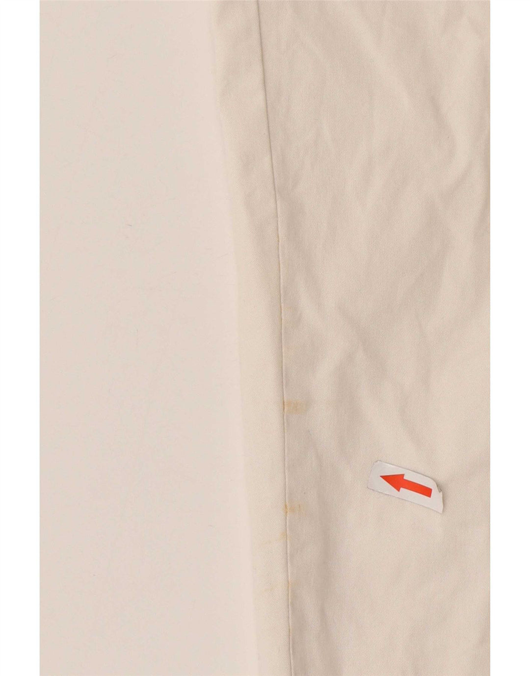 Spodnie damskie Zara Slim Chino, średnie W32 L30, biała bawełna