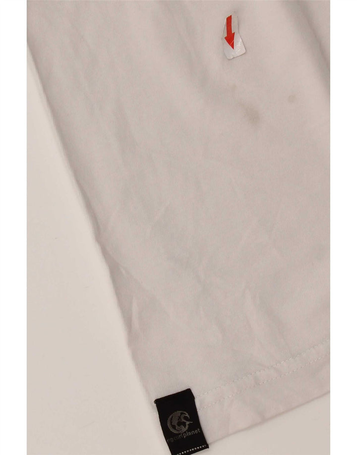 Męski T-shirt z grafiką Rip Curl, średni biały