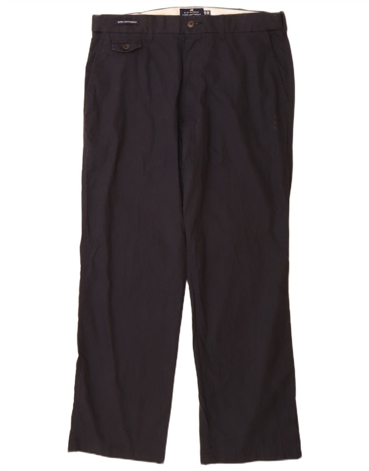 Spodnie męskie MARKS & SPENCER Blue Harbor Chino W34 L29 Granatowe