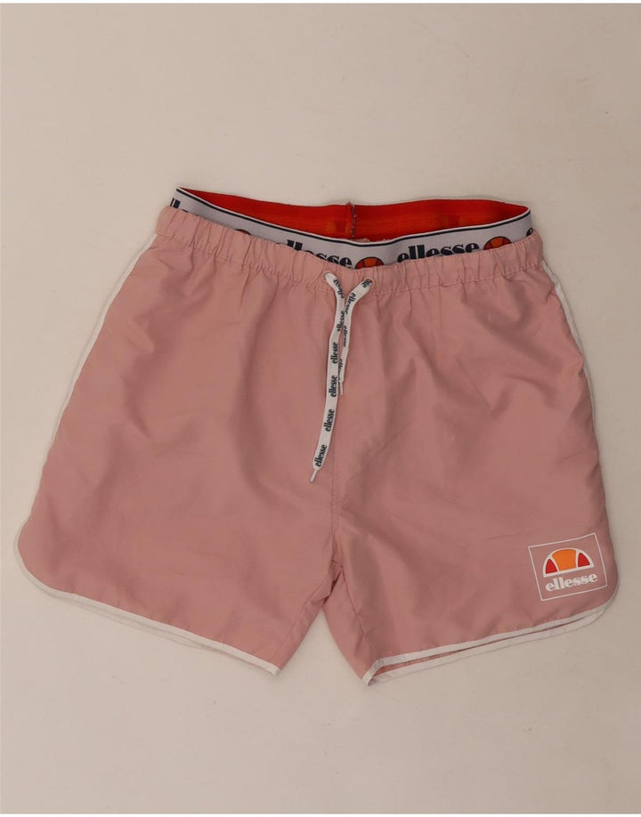 Damskie spodenki kąpielowe Ellesse Graphic UK 12 w kolorze średniego różu
