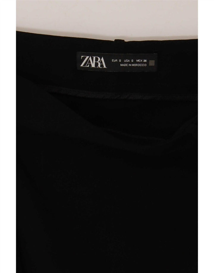 Damskie spodenki z wysokim stanem Zara, małe W26, czarne