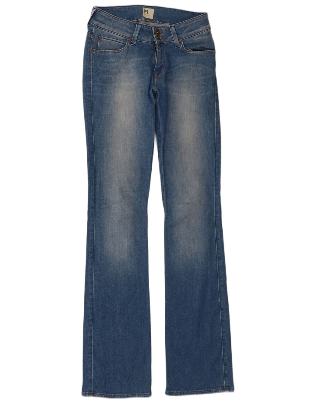 Damskie jeansy Lee Bootcut W24 L33 Niebieskie