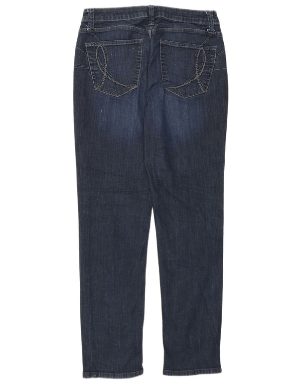 Damskie dżinsy Lee Riders Slim US 10 Large W32 L28 Granatowa bawełna