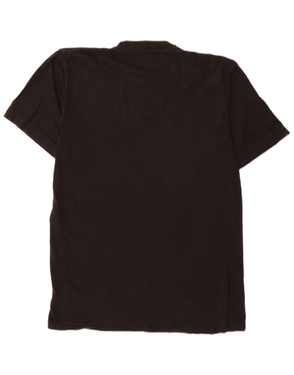 Hard Rock Cafe Mens Hamburg Graphic T-Shirt Top Medium Black Cotton