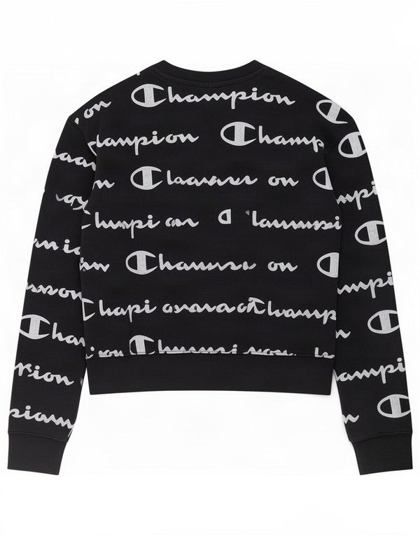 Bluza Champion Dziewczęca z grafiką, 13-14 lat XL, czarna