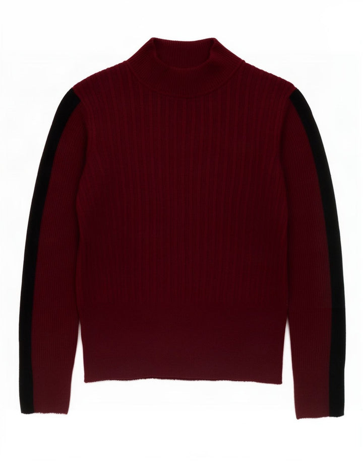 Marks & Spencer Damski sweter z golfem UK 12, średni fiolet