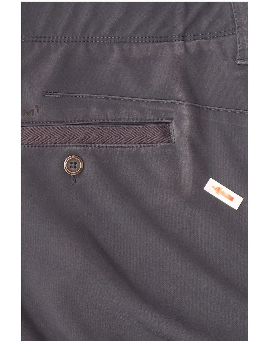 Męskie spodnie typu chino Regular Under Armour W34 L34 Szary poliester