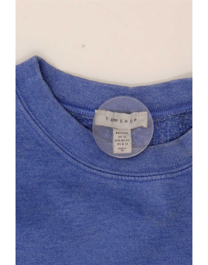 Bluza damska Topshop UK 12, średni niebieski