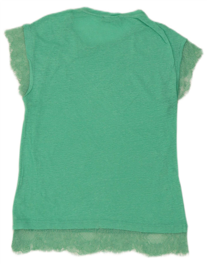 T-shirt damski Zara Top UK 10 Small Green
