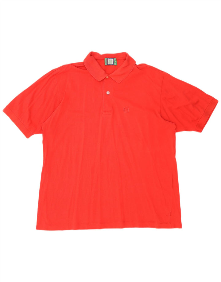Męska koszulka polo Sergio Tacchini, duża, czerwona