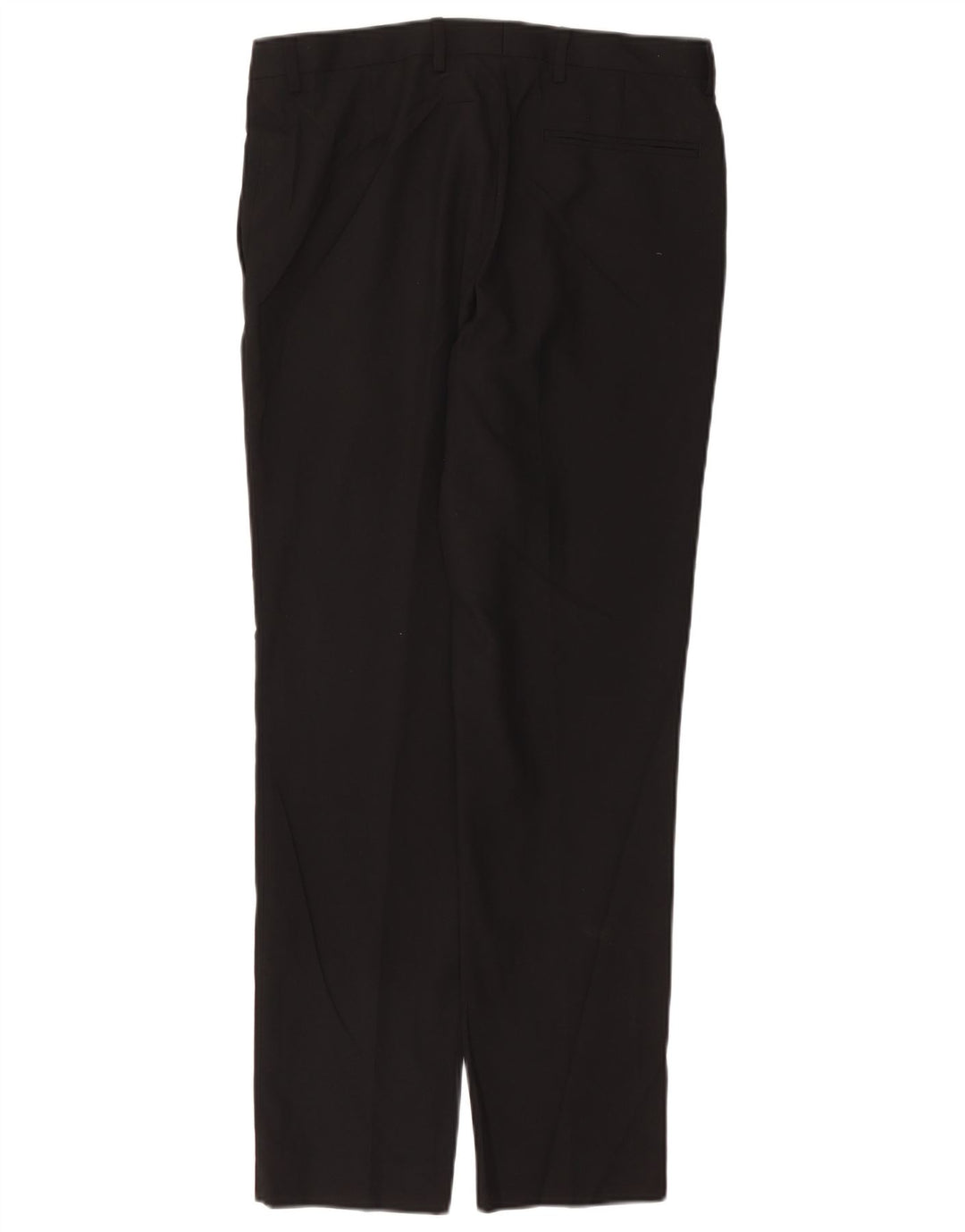 Marks & Spencer Damskie spodnie garniturowe slim fit W32 L31 Czarny poliester