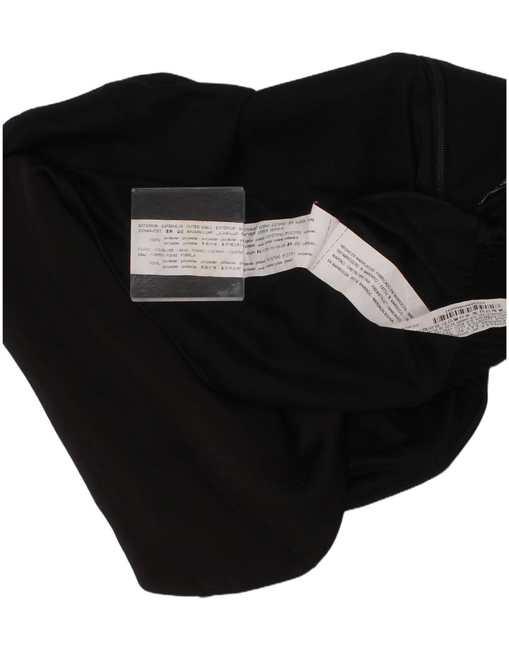 Damski krótki gorset Zara, średni czarny poliester