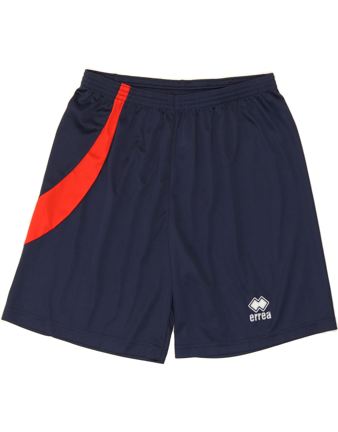 ERREA Mens Sport Shorts XL Navy Blue Colourblock Polyester Vintage Errea and Second-Hand Errea from Messina Hembry 