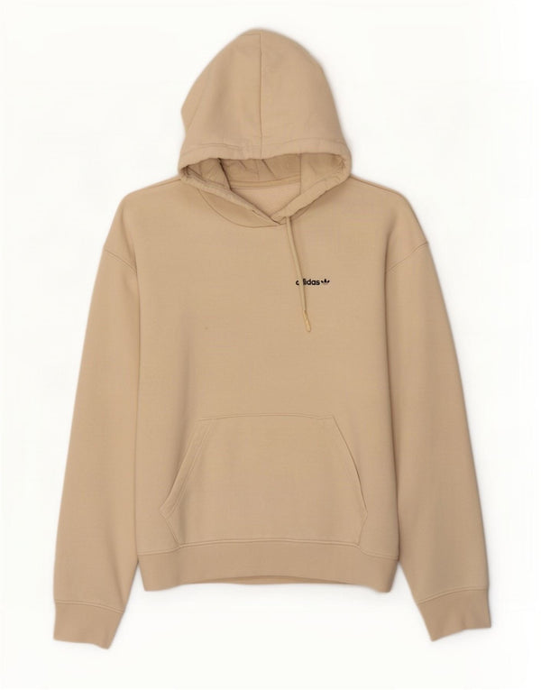 Męska bluza z kapturem Adidas Graphic UK 14 Średnia beżowa bawełna