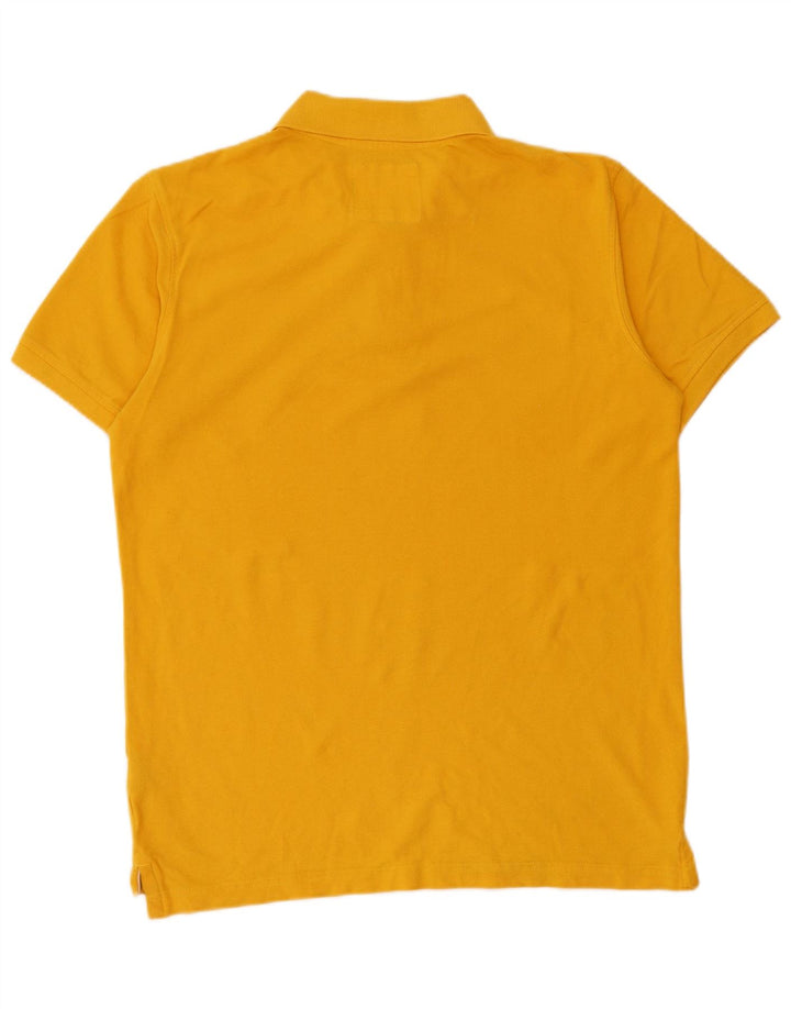 Męska koszulka polo Crew Clothing Średnia żółta bawełna