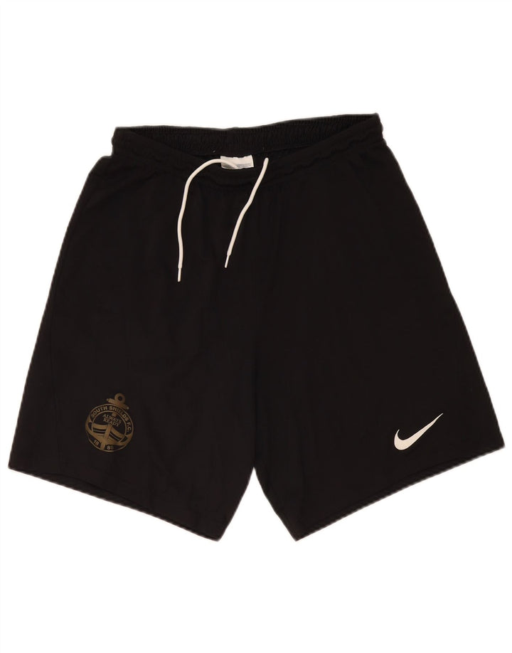 Nike Męskie South Shields F.C. Spodenki sportowe, duże, czarne, poliestrowe