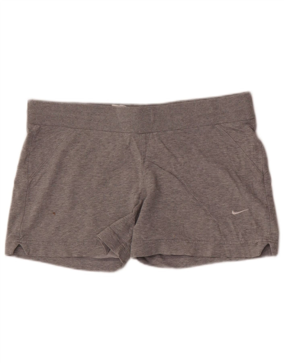 Damskie spodenki sportowe Nike UK 12/14 Średnioszare, bawełniane