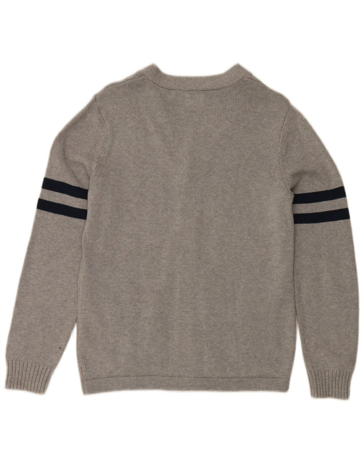 Męski sweter rozpinany Levi's, mały, szary, bawełniany w paski