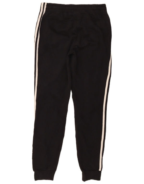 Damskie spodnie dresowe Adidas Joggers UK 8/10 Małe czarne bawełniane