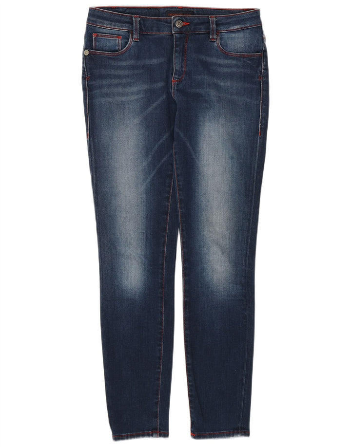 Damskie jeansy Skinny Trussardi W29 L28 Niebieskie bawełniane