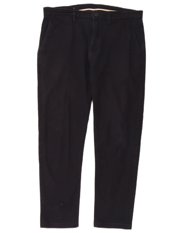 Spodnie męskie Zara Slim Chino EU 42 Large W32 L28 Granatowe