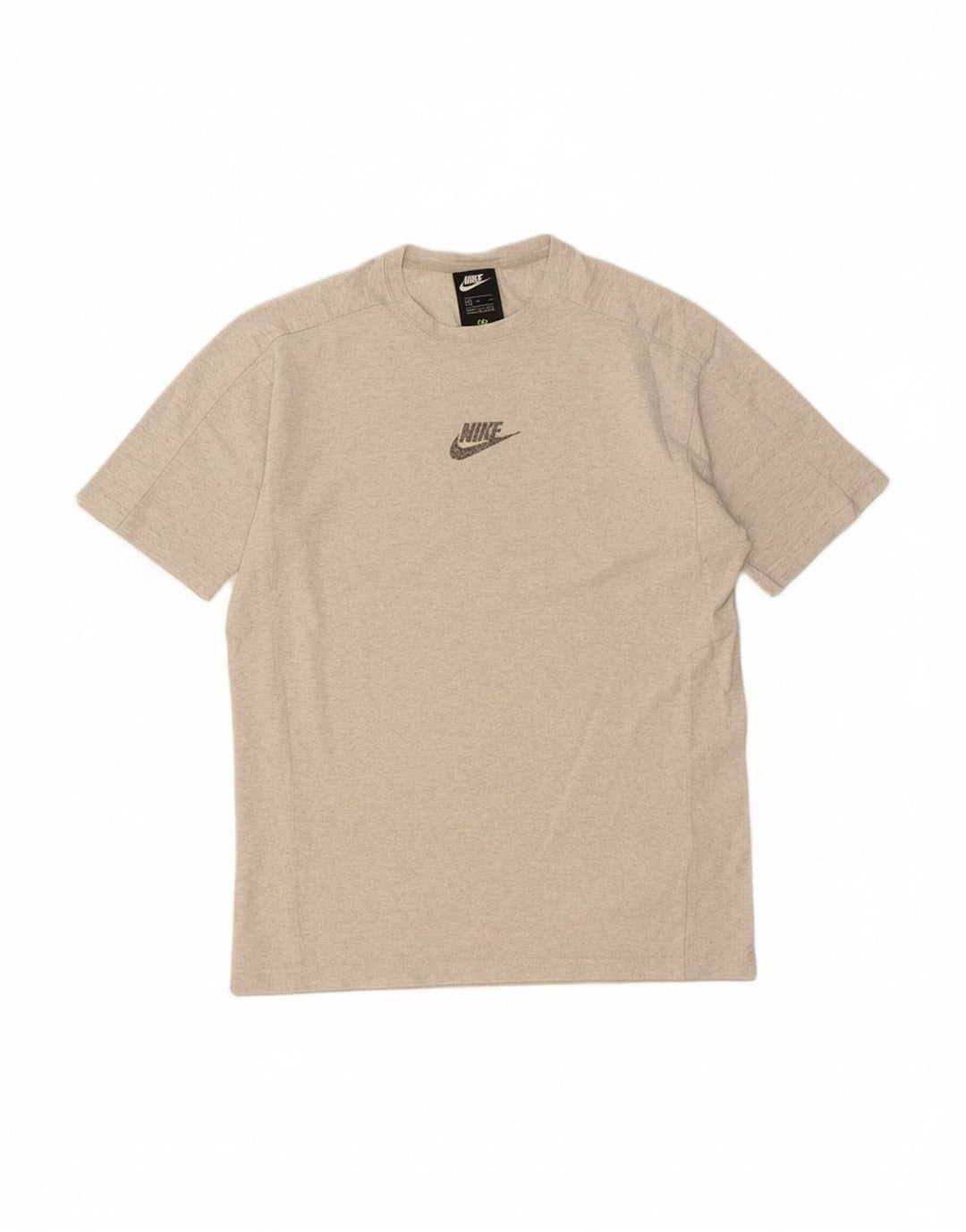 NIKE Mens T-Shirt Top Medium Grey Cotton Sports