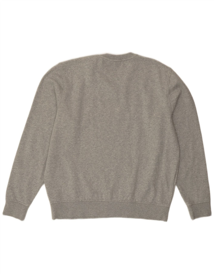 Męska bluza Lacoste, rozmiar 6, XL, szara bawełna