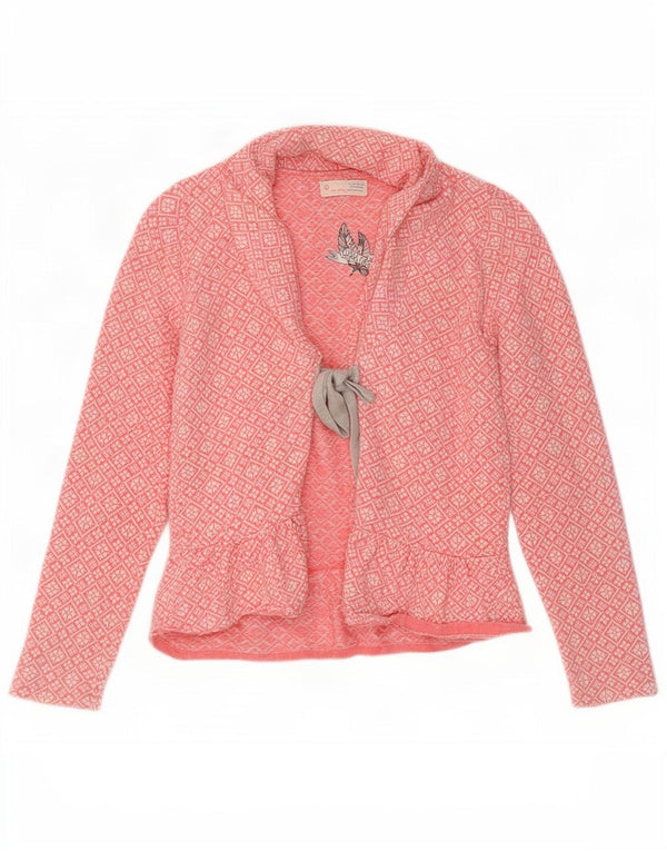 Sweter damski Odd Molly, rozmiar 2, średni różowy, geometryczny, bawełniany