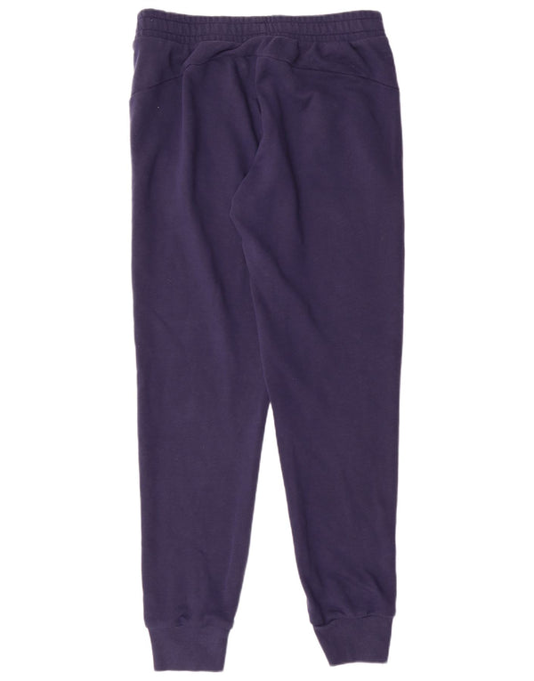 Damskie spodnie dresowe PUMA Joggers UK 14 Średni granatowy, bawełniany