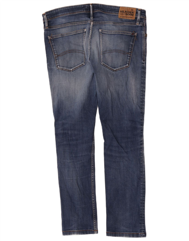 Męskie jeansy slim fit Tommy Hilfiger W38 L30 Niebieskie bawełniane