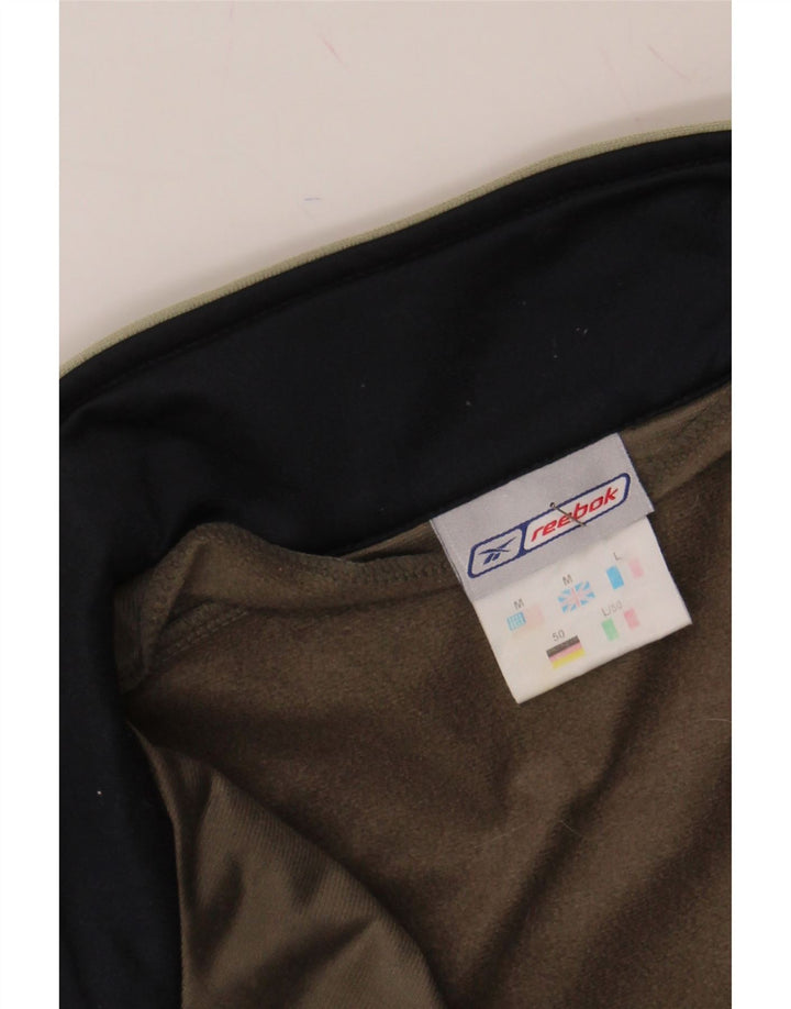 REEBOK Męska kurtka dresowa Top z poliestru w kolorze średniobrązowym