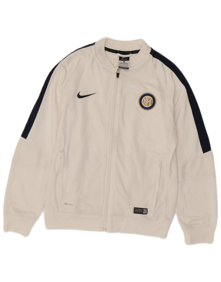 Kurtka chłopięca Nike Inter Milan Tracksuit Top 12-13 lat, duża, biała
