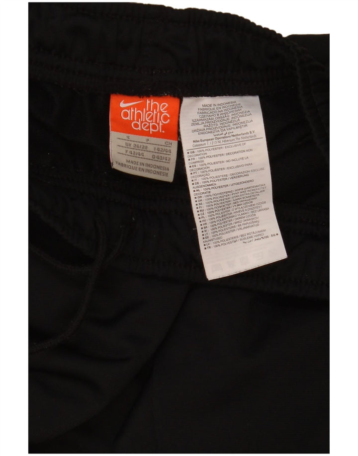 Męskie spodnie dresowe Nike UK 26/28, małe, czarne, poliestrowe