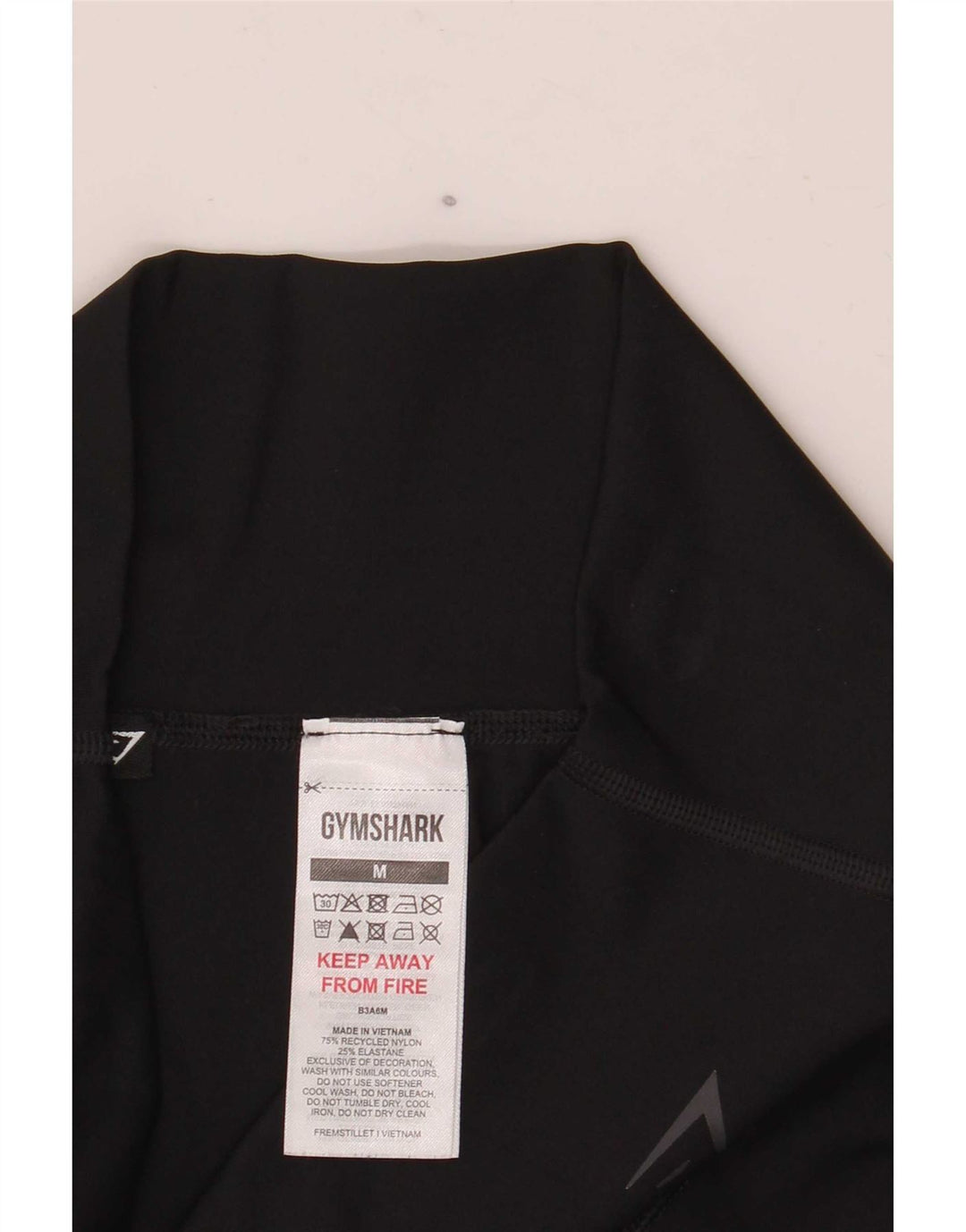 Legginsy damskie Gymshark UK 14, średni czarny nylon
