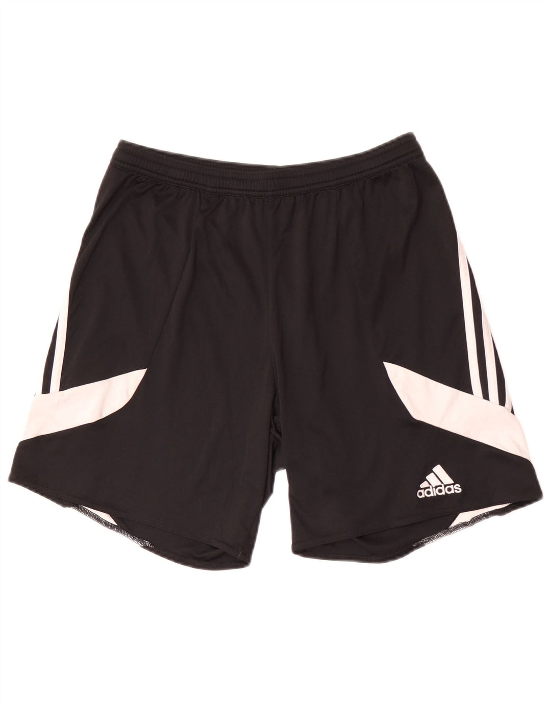 Męskie spodenki sportowe Adidas Climalite, średni czarny poliester z blokami kolorów