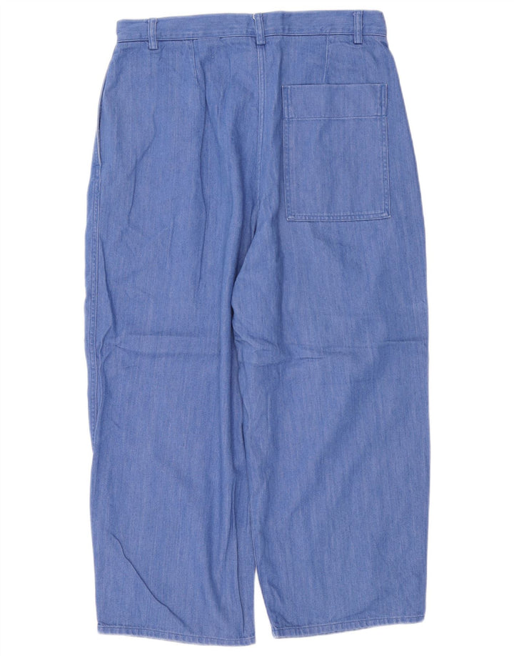 Cos Damskie krótkie spodnie EU 40 Medium W30 L24 Niebieska bawełna