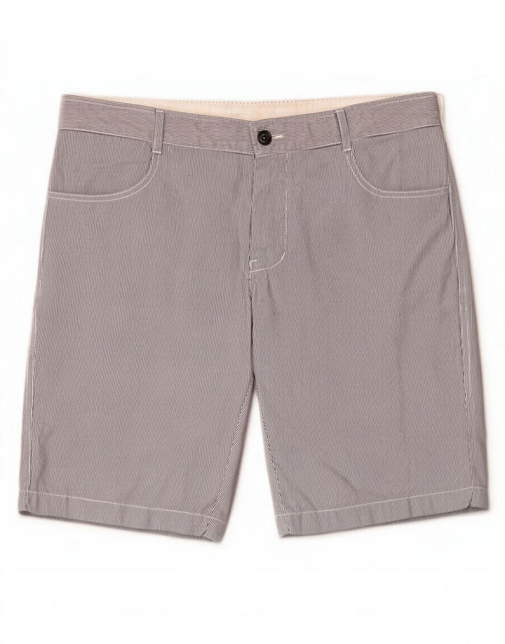 Męskie spodenki codzienne Benetton IT 48 Medium W38 w niebieskie paski