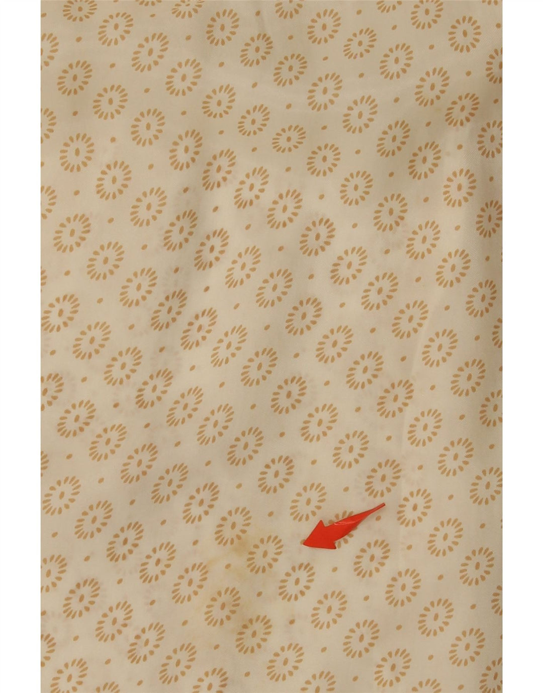 Koszula męska TIPO S XL w kolorze złamanej bieli w kwiaty Cupro