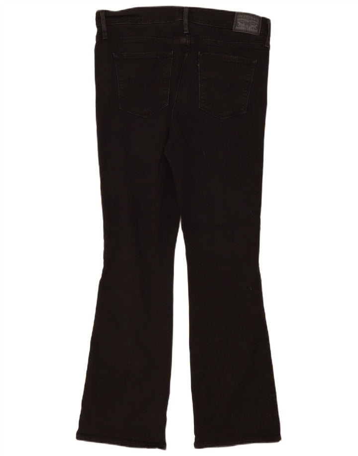 Damskie dżinsy Levi's 315 Shaping Bootcut W32 L30 Czarna bawełna