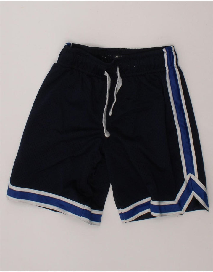 OSH KOSH Boys Sport Shorts 5-6 Years  Navy Blue Colourblock Polyester Vintage Osh Kosh and Second-Hand Osh Kosh from Messina Hembry 