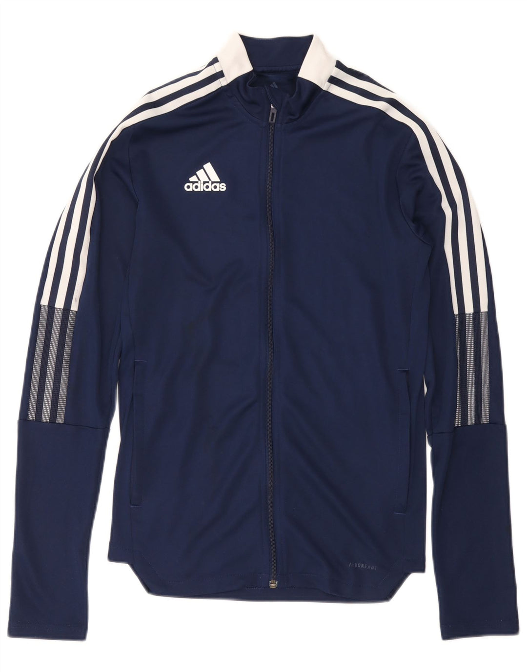 Męska kurtka dresowa ADIDAS Aeroready XS, granatowa, poliester