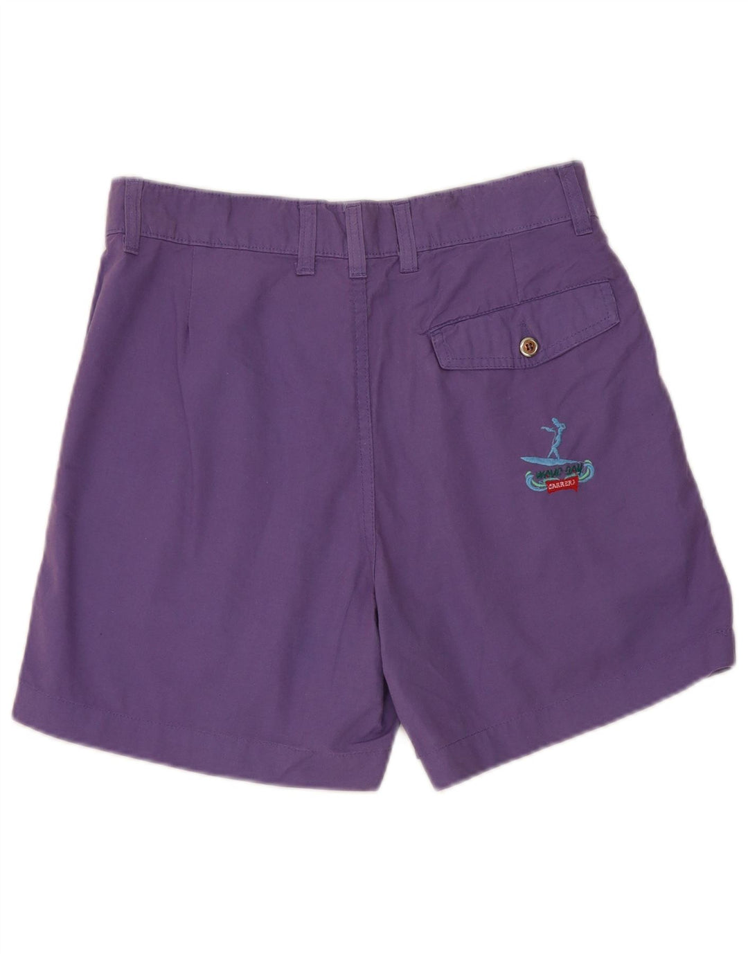 Spodenki damskie CARRERA Pegged Chino W30 Średni fiolet, bawełna