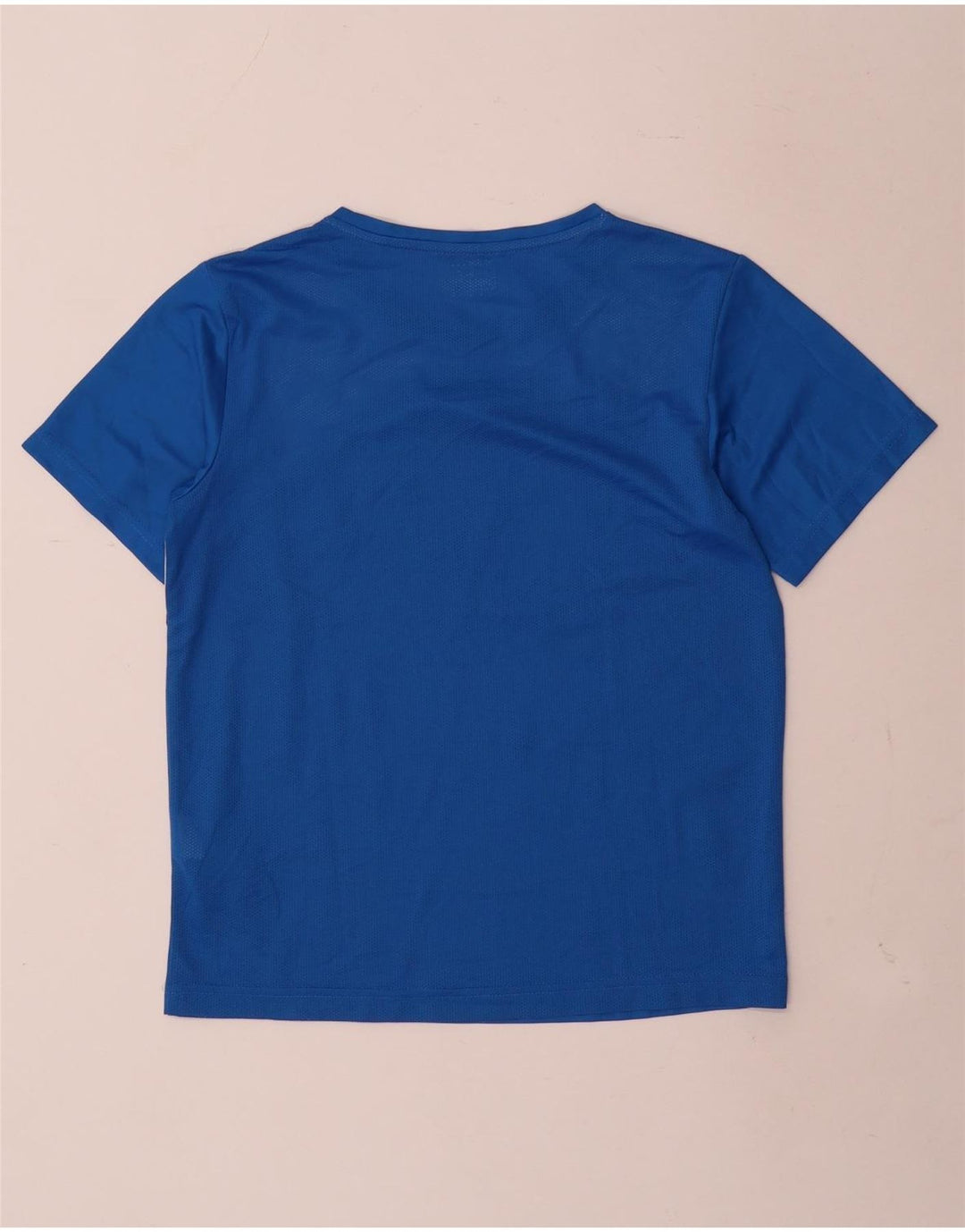 T-shirt chłopięcy Puma, 13-14 lat, niebieski, poliester z blokami kolorów