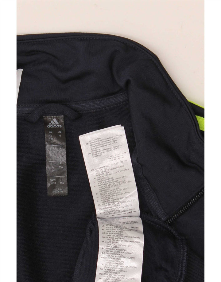 Adidas Chłopięca Kurtka Dresowa Aeroready Top 11-12 Lat Granatowa Poliester