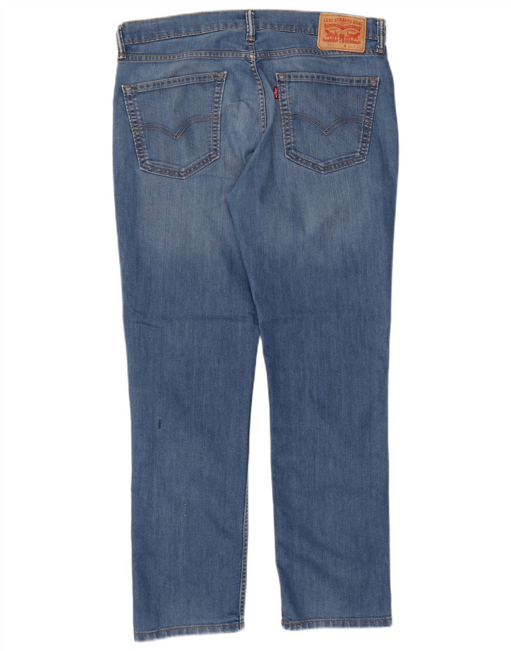 Męskie jeansy Levi's 511 Slim W30 L30 Niebieska bawełna