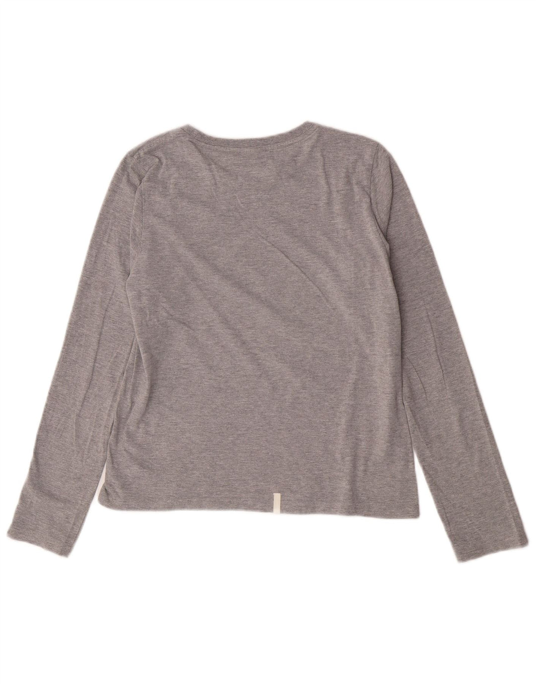 Damska koszulka z grafiką Puma z długim rękawem, UK 14, duża, szara